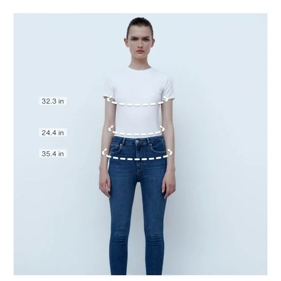 ZARA ASYMMETRIC SATIN EFFECT MIDI DRESS RED XS - Picture 12 of 16